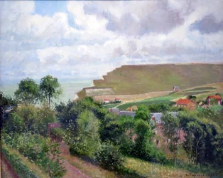 Blick auf Berneval